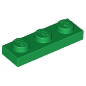 plaat 1x3 green